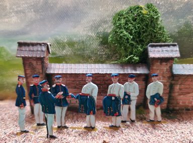"Kleiderappell", 30 mm Figuren
