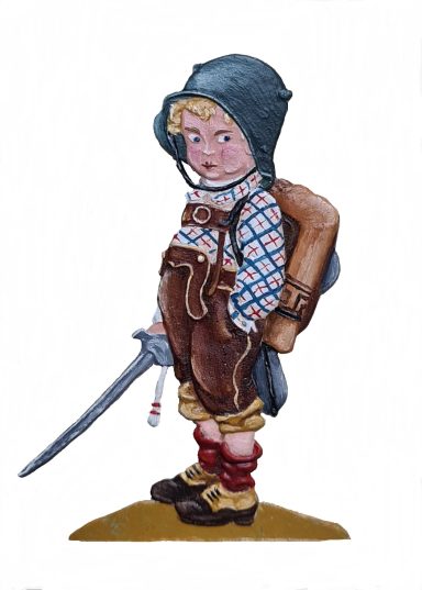 "Laßt sie nur kommen!", Figur 60 mm