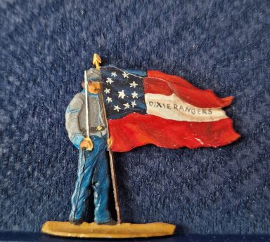 30 mm Figur, CSA, Amerik. Bürgerkrieg.